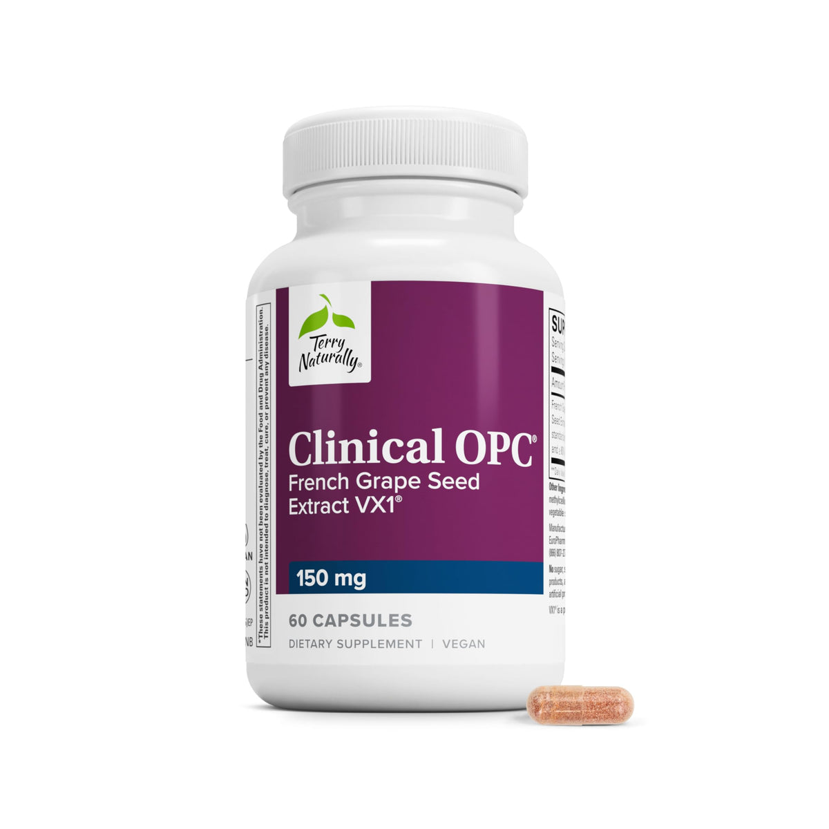 Terry Naturally OPC 150mg boîte de 60 capsules vue de face