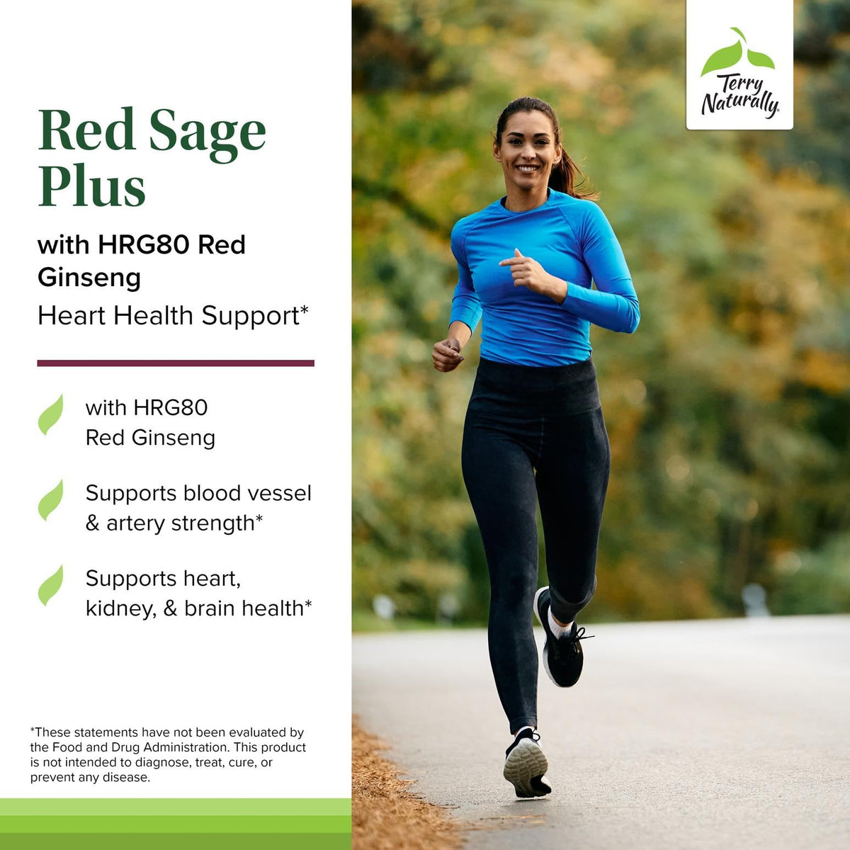 Terry Naturally Red Sage Plus capsules individuelles