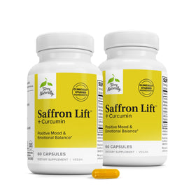 Terry Naturally Saffron Lift + Curcumin 60 capsules front view
