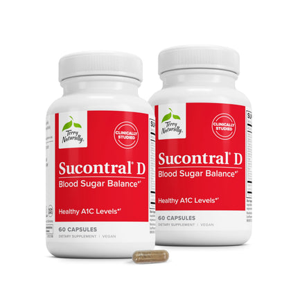 Terry Naturally Sucontral D 60 gélules vue avant du produit