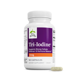 Terry Naturally Tri-Iodine 3mg 90 capsules vue de face