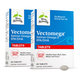 Terry Naturally Vectomega 60 capsules vue de l'avant