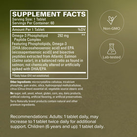 Terry Naturally Vectomega capsules dans un verre d'eau