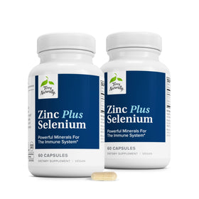 Terry Naturally Zinc Plus Selenium 60 capsules vue de face