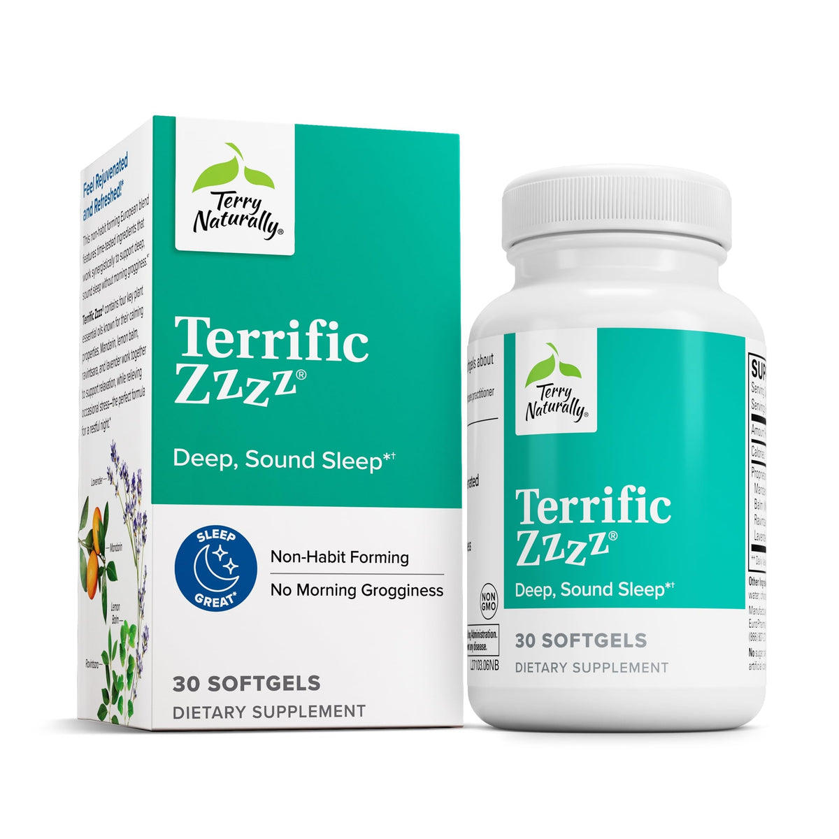 Terry Naturally Zzzz 30 gélules boîte avant