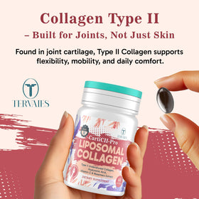 Tervaies Collagène Liposomal Type II 60 gélules avec ingrédients