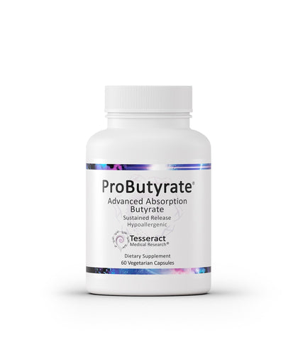 Tesseract ProButyrate 600mg capsules front view