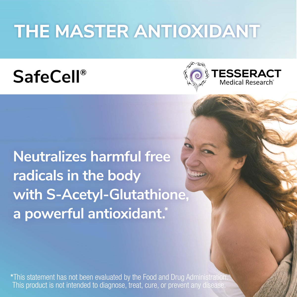 Tesseract S-Acetyl Glutathione 300mg capsules ouvertes