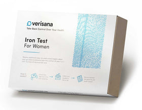 Test de Fer pour Femmes Verisana kit complet avec échantillons et instructions