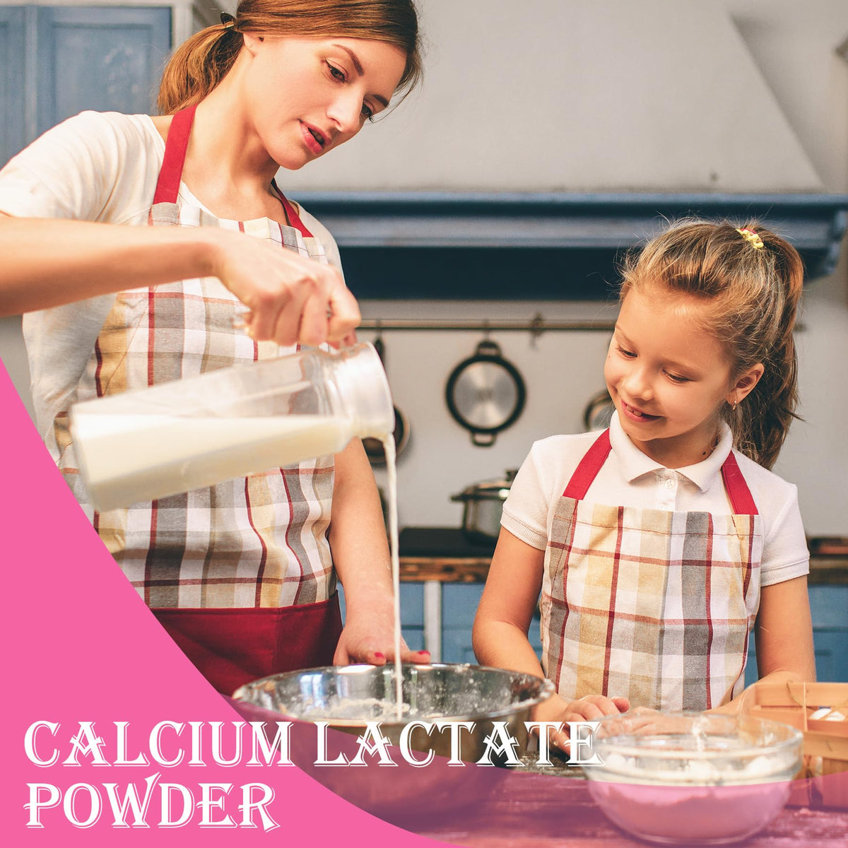 Texture de la poudre de lactate de calcium Vividye