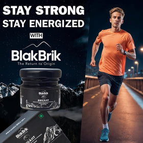 Texture de résine de Shilajit BlakBrik