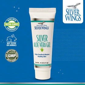 Texture du gel à l'Argent Colloïdal avec Aloe Vera