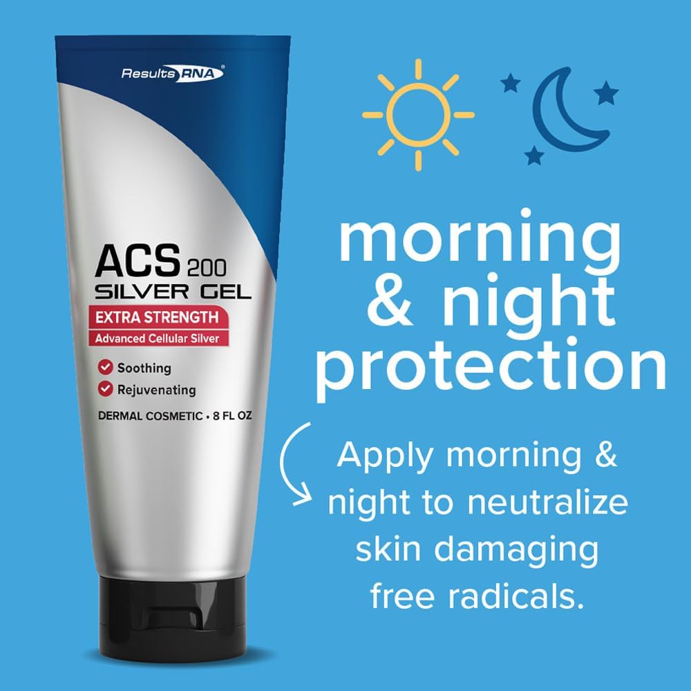 Texture du gel ACS 200 Argent-Glutathion
