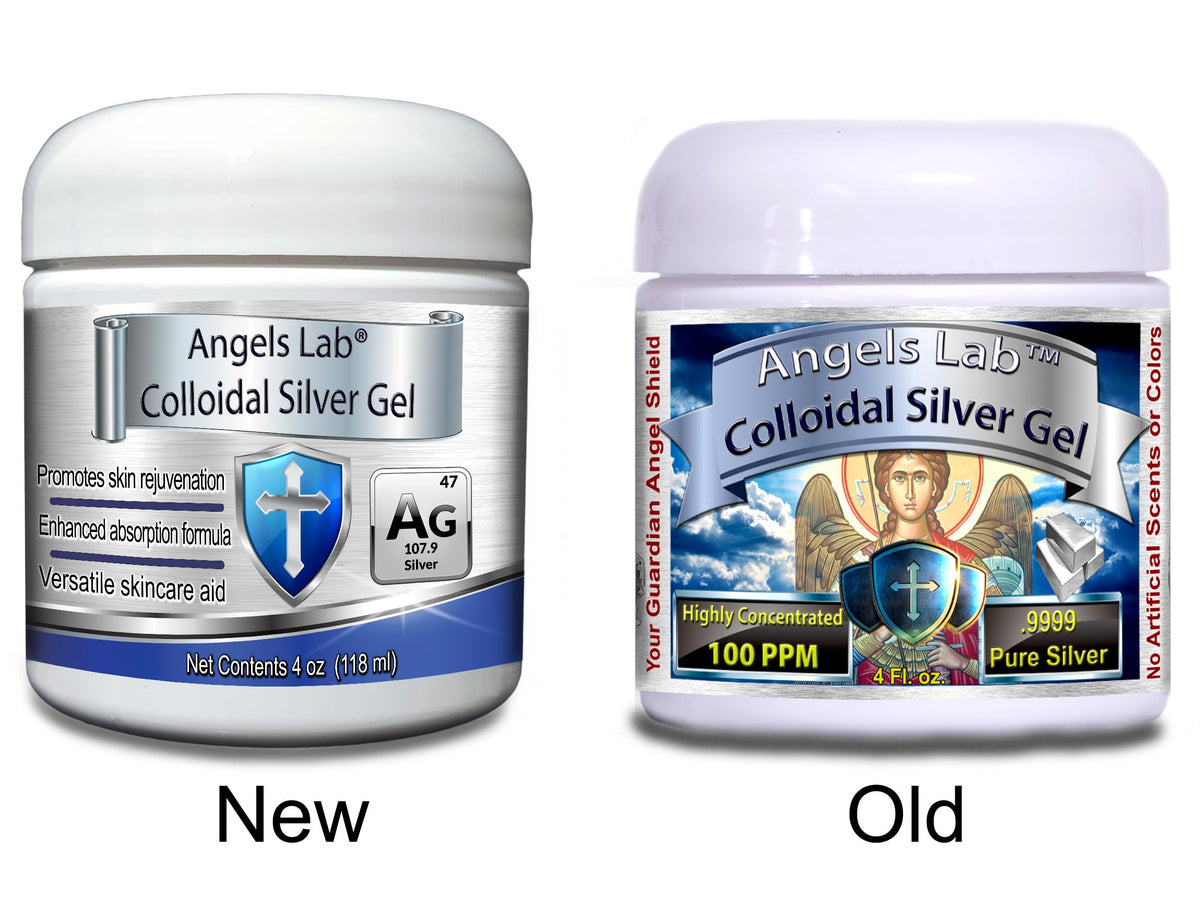 Texture du Gel d'Argent Colloïdal Angels Lab