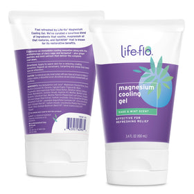 Texture du Gel de Magnésium LIFE-FLO sur une main