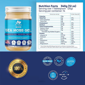 Texture du Gel de Mousse Marine Irlandaise BIO VITALICA dans un bol