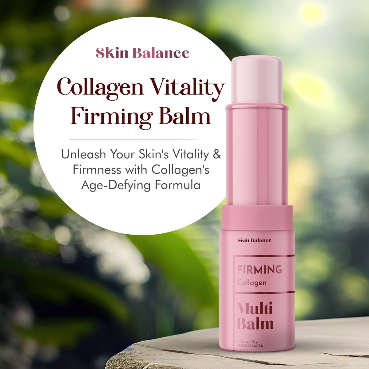 Texture du Multi-Balm Collagène Skin Balance sur la main