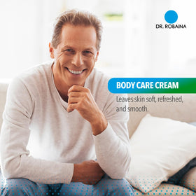 Texture légère de la crème DMSO Dr. Robaina sur la peau