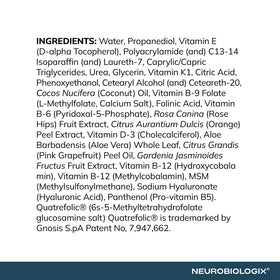 Texture lisse de la Crème de Méthylation Pro