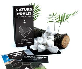 Texture veloutée des Chunks de Craie Belgorod Natura Uralis