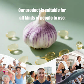 TEYAOE Extrait d'Ail Vieilli 500 mg gélule ouverte
