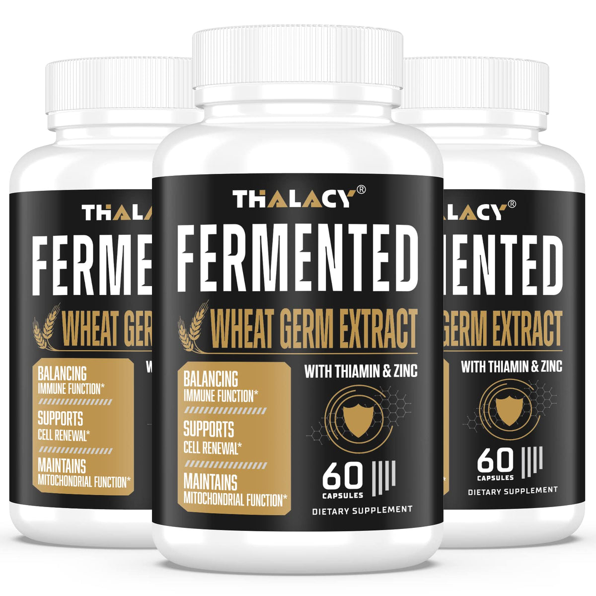 Thalacy complément alimentaire spermidine 180 capsules vue de face