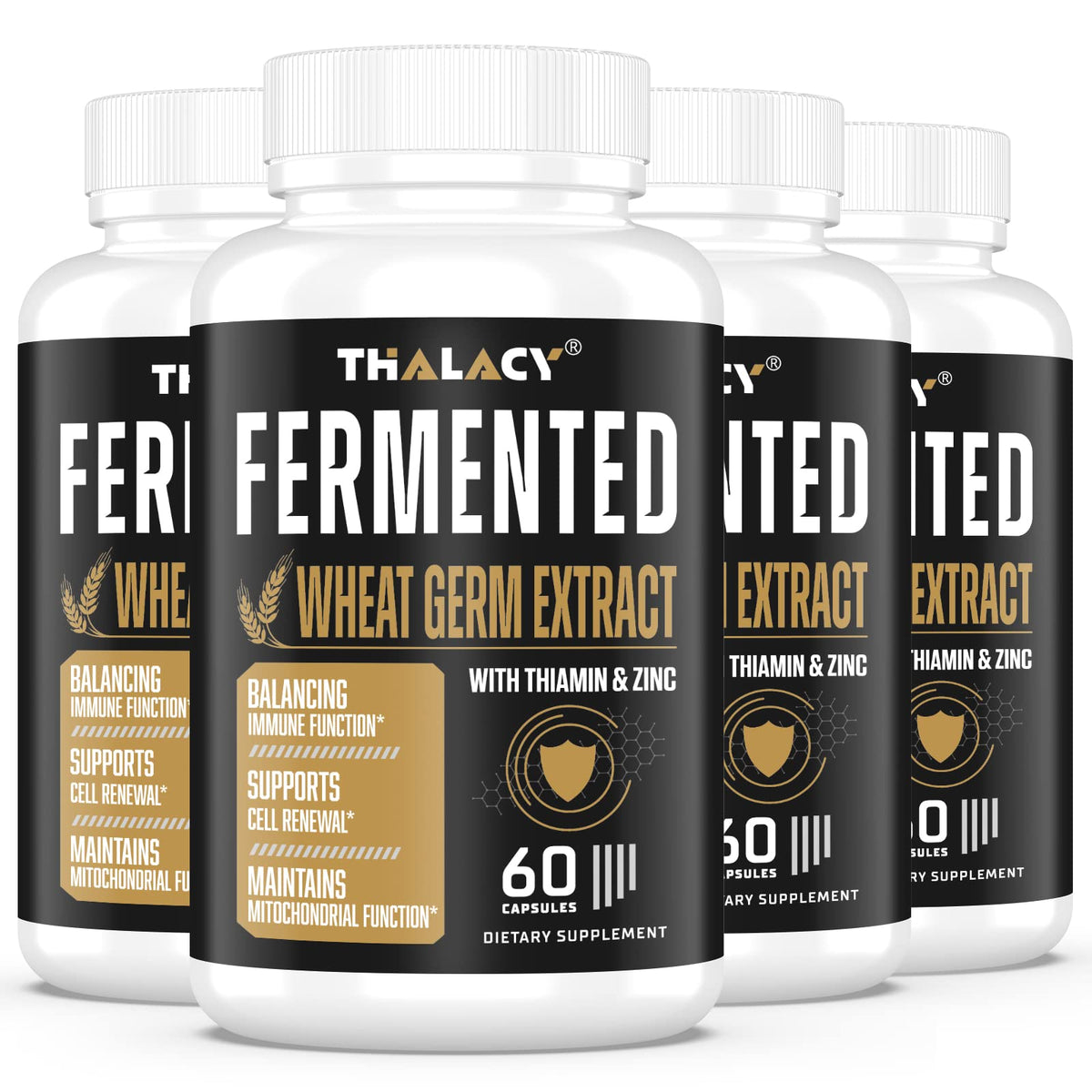 Thalacy Spermidine 240 capsules avec extrait de germes de blé et zinc