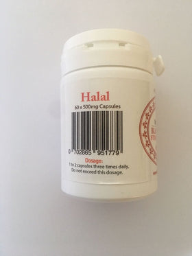 The Blessed Seed Huile de Nigelle Capsules sur un fond blanc