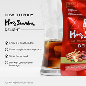 Thé de ginseng rouge avec des ingrédients naturels comme gingembre et jujube