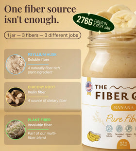 The Fiber Gel Gel dans un bol avec yaourt