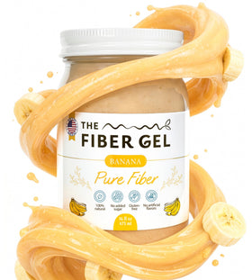 The Fiber Gel Gel de Fibres Naturel 780g, saveur banane, vue de face