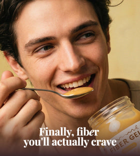 The Fiber Gel gel prêt à manger avec cuillère