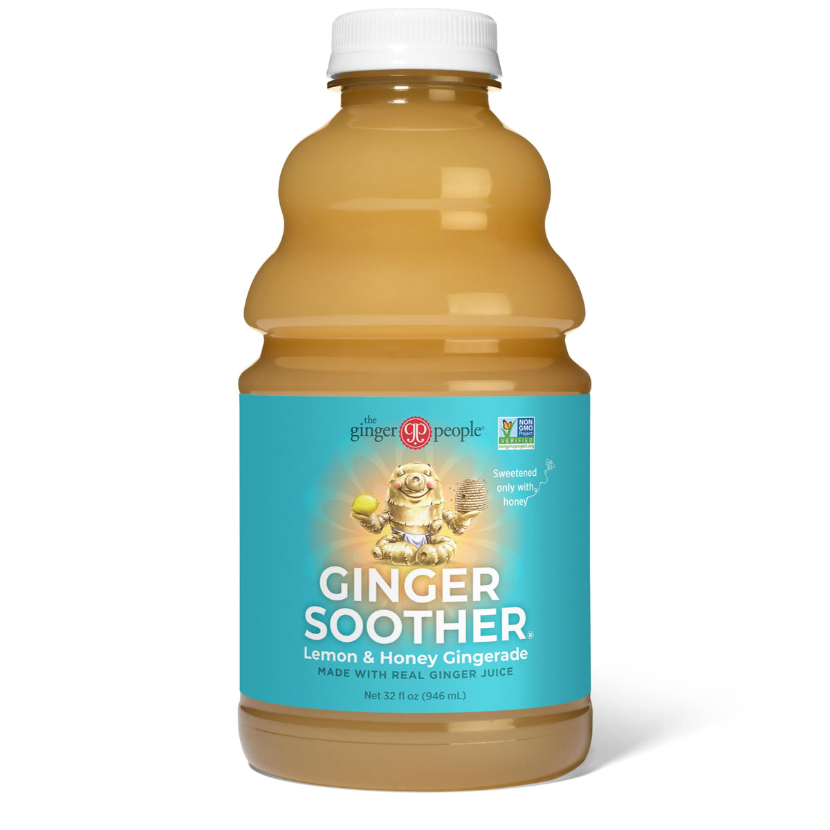 The Ginger People Ginger Soother en verre sur une table