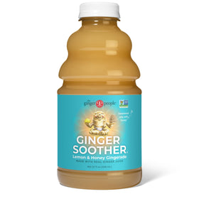 The Ginger People Ginger Soother en verre sur une table