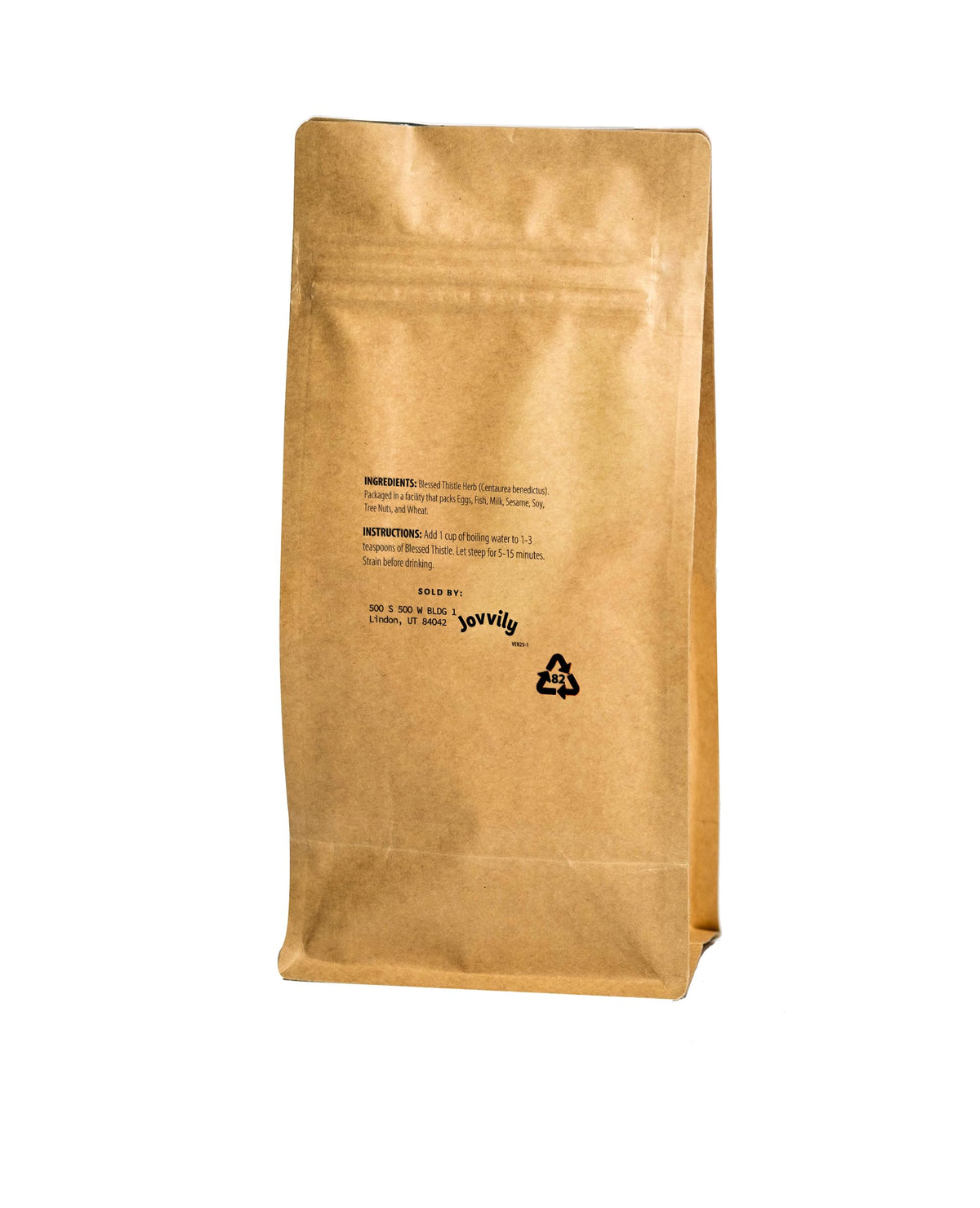 Thé Herbal préparé avec l'Herbe de Chardon Béni de Jovvily