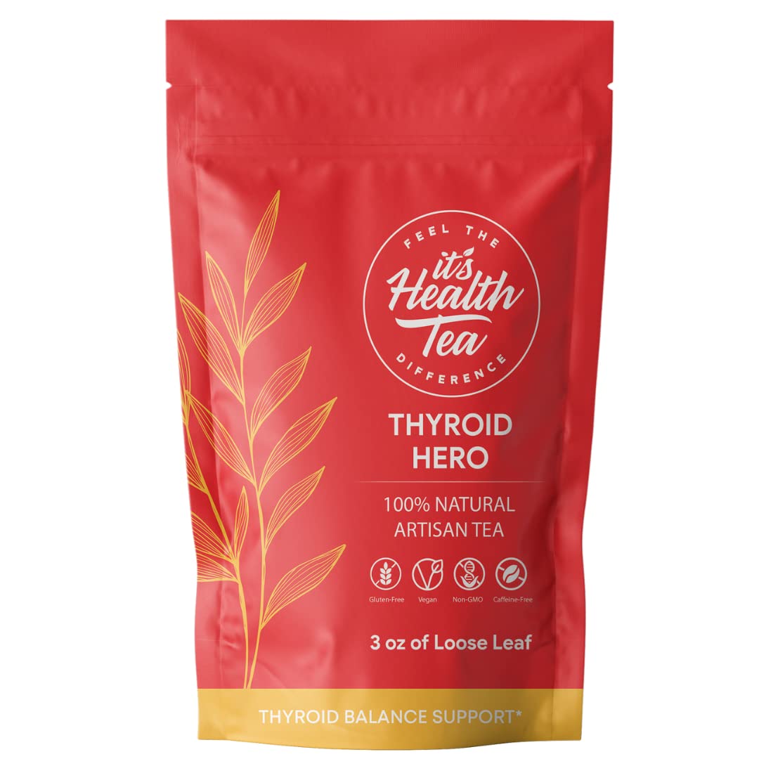 Thé Herbal Thyroid Hero d'ItsHealthTea, sachets biodégradables