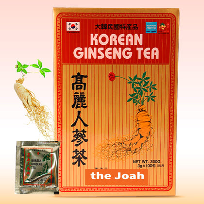 The Joah Thé de Ginseng Coréen sachets de 3g en vue de face