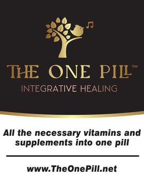The One Pill Vitamine B1 capsules on a white background
