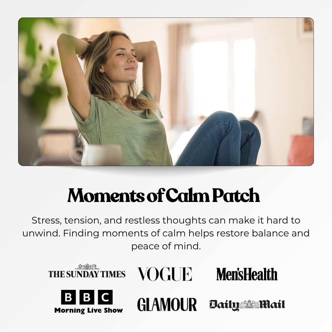 The Patch Collection Calm Patch, ingrédients sur l'emballage