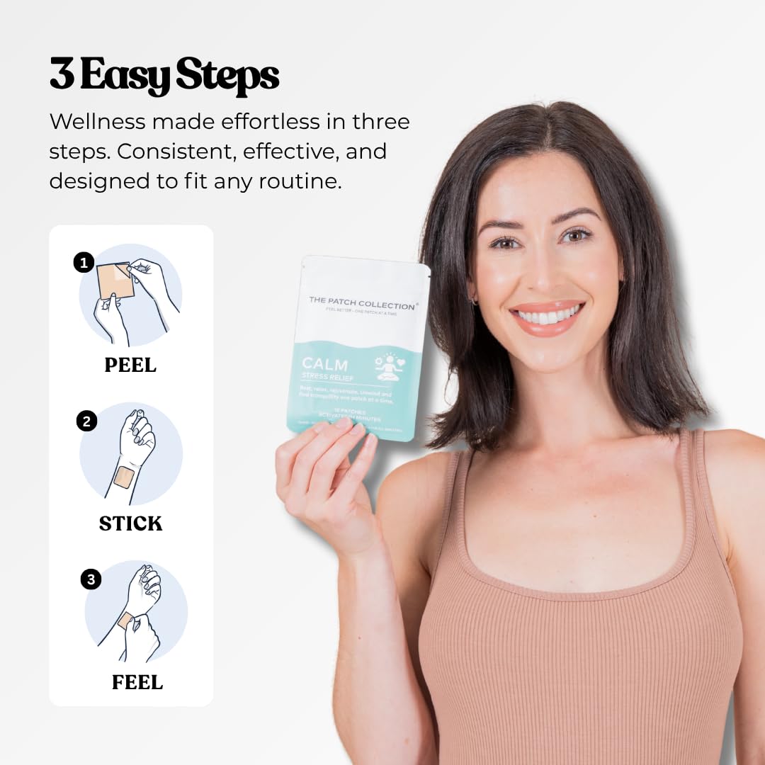 The Patch Collection Calm Patch, patch sur la peau