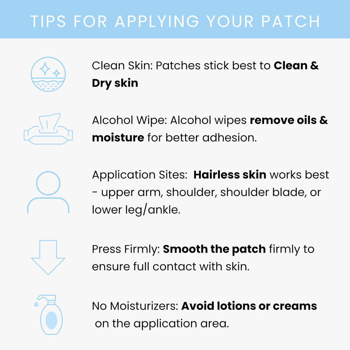 The Patch Remedy Patch sur une table avec d'autres compléments