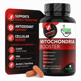 The Veggie Doctor Compléments Alimentaires Végétaliens 60 Capsules vue avant