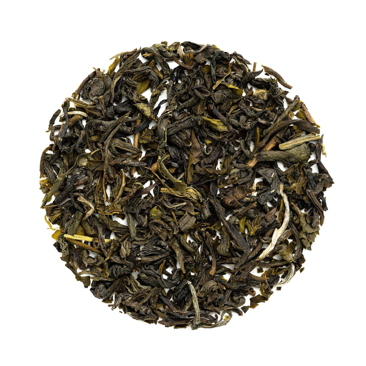 Thé Vert Bio au Jasmin Heavenly Tea Leaves 132g sachet ouvert