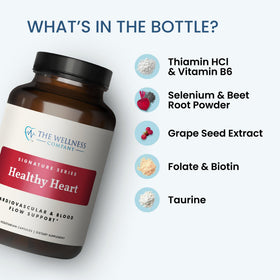 The Wellness Company Complément Alimentaire Graine de Raisin et Taurine vue de côté