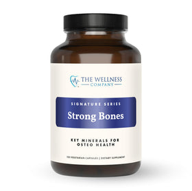 The Wellness Company Strong Bones 120 Capsules vue de face