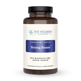 The Wellness Company Strong Bones 60 capsules vue de face