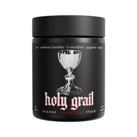 Theorycraft Holy Grail compléments alimentaires volume séminal vue avant