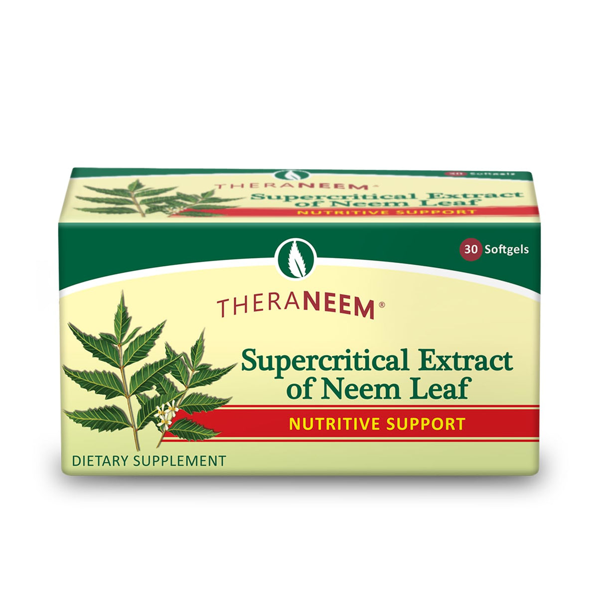 Thera Neem complément alimentaire feuilles de neem 30 gélules face avant