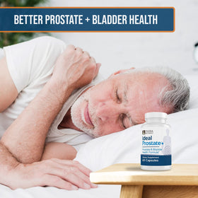 Therabotanics Idéal Prostate Plus sur une table en bois