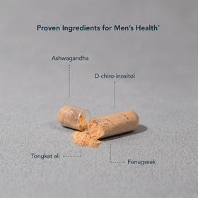 Theralogix AndroSyn flacon ouvert avec capsules visibles